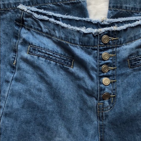 Gianni Bini Wide Leg Denim size SMALL - Picture 2 of 5